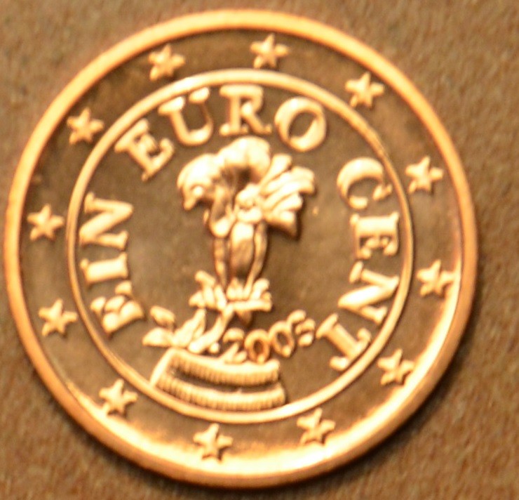 1 cent Ausztria 2003 (UNC)