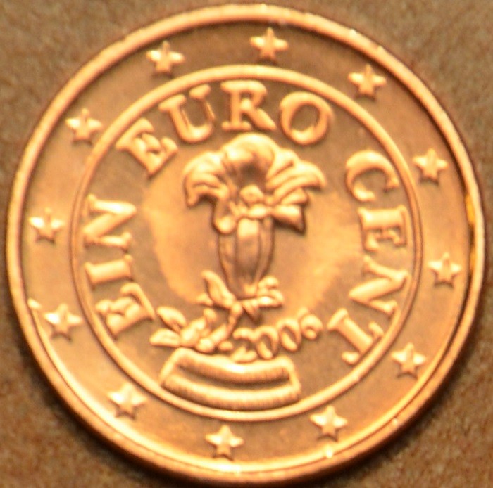 1 cent Ausztria 2006 (UNC)
