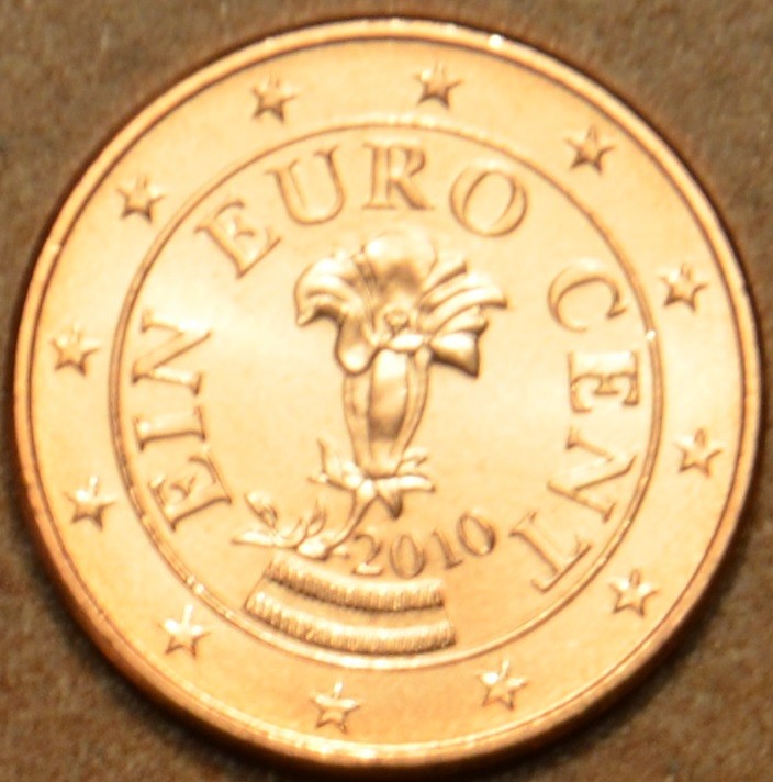 1 cent Ausztria 2010 (UNC)