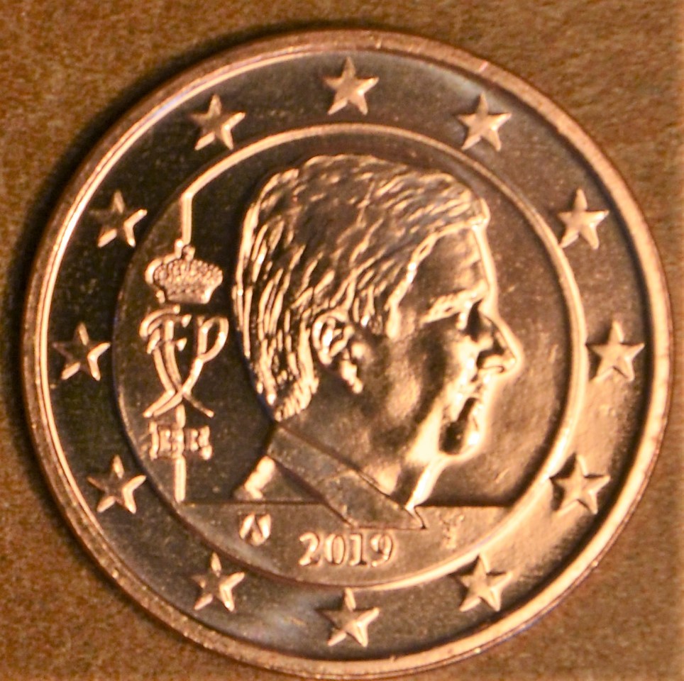 1 cent Belgium 2019 (UNC)