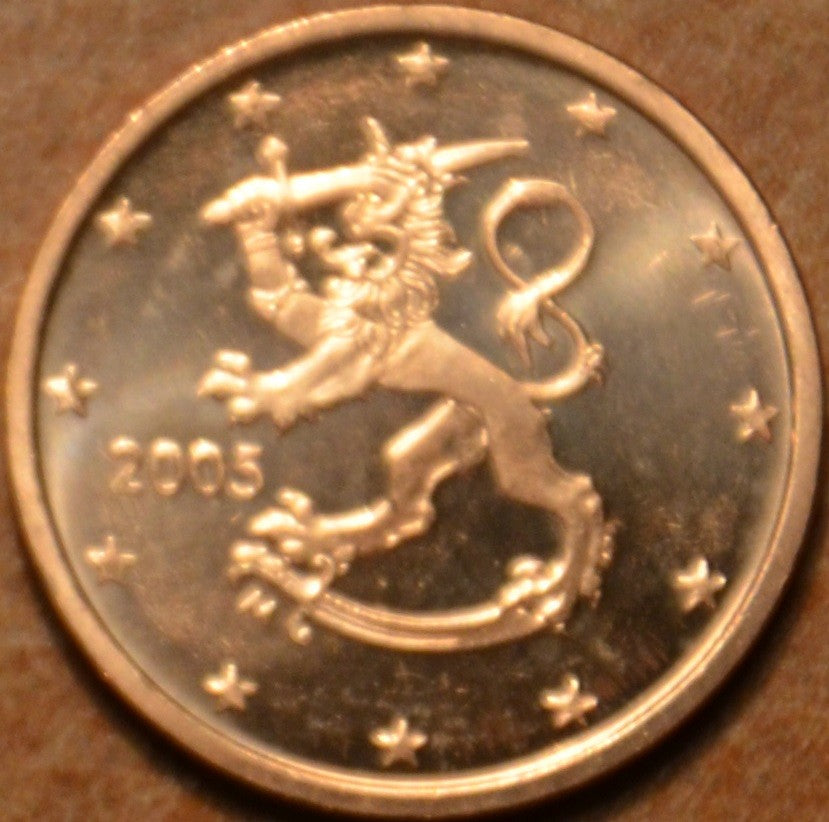 1 cent Finnország 2005 (UNC)