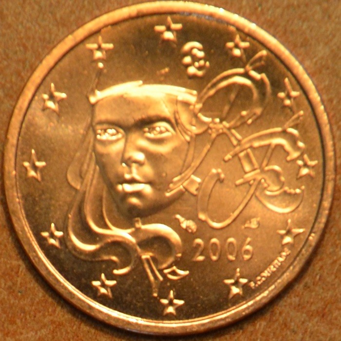 1 cent Franciaország 2006 (UNC)