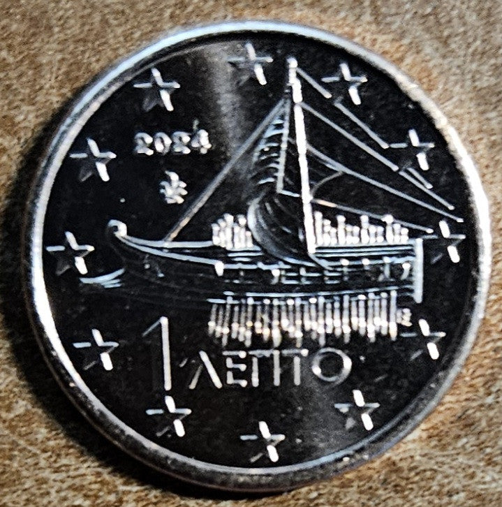 1 cent Görögország 2024 (UNC)