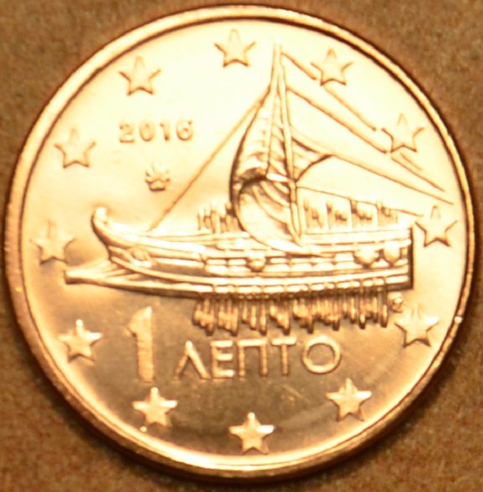 1 cent Görögország 2016 (UNC)