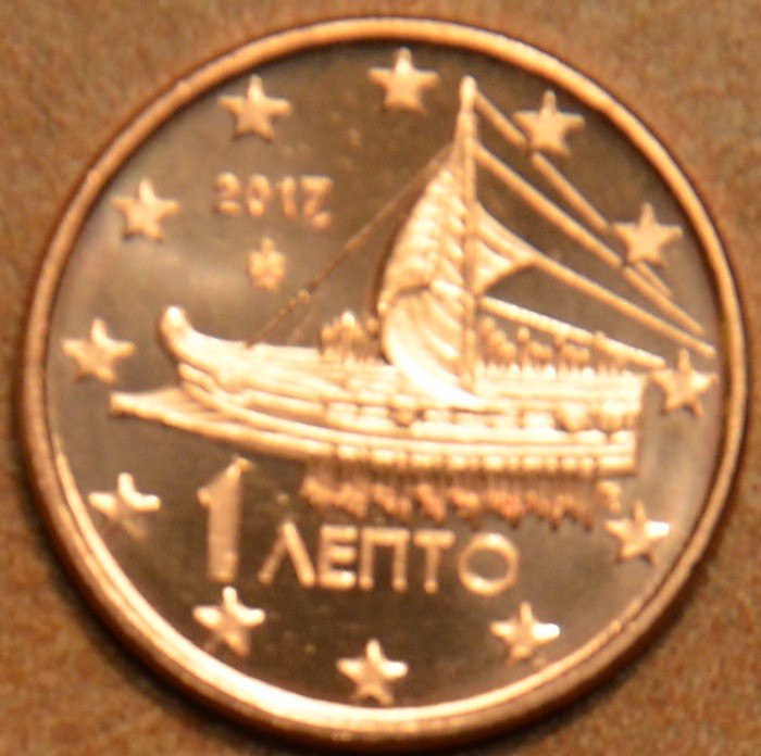 1 cent Görögország 2017 (UNC)
