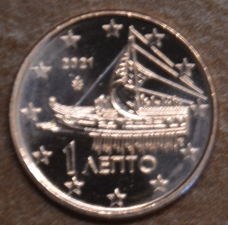 1 cent Görögország 2021 (UNC)