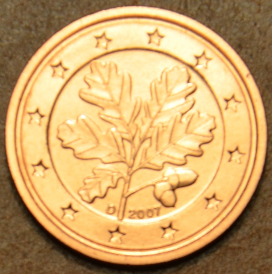 1 cent Németország 2007 "D" (UNC)