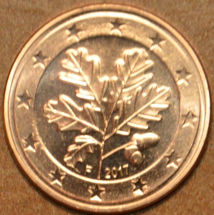 1 cent Németország 2017 "F" (UNC)