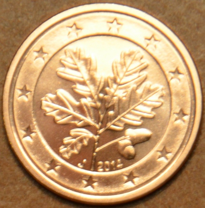 1 cent Németország 2014 "J" (UNC)