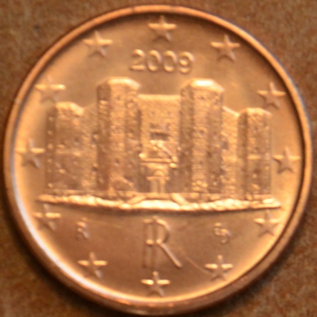 1 cent Olaszország 2009 (UNC)