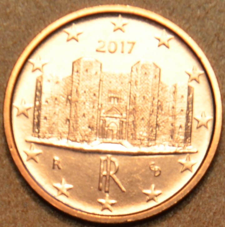 1 cent Olaszország 2017 (UNC)