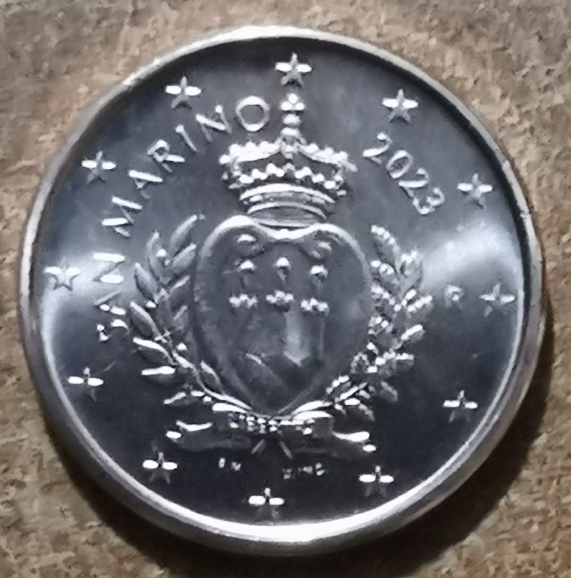 1 cent San Marino 2023 - Új dizájn (UNC)