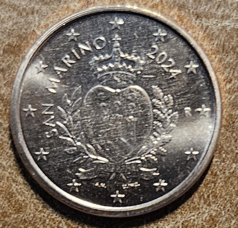 1 cent San Marino 2024 - Új dizájn (UNC)