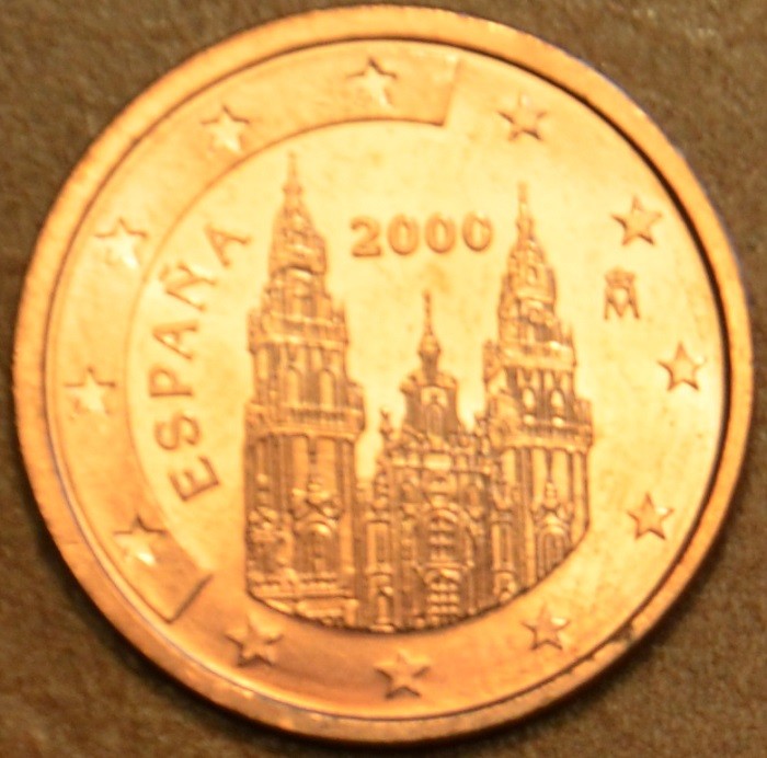 1 cent Spanyolország 2000 (UNC)