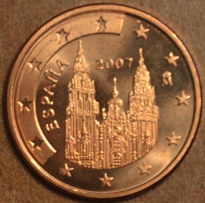 1 cent Spanyolország 2007 (UNC)