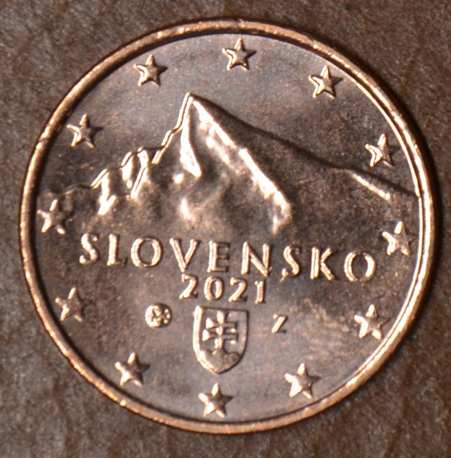 1 cent Szlovákia 2021 (UNC)