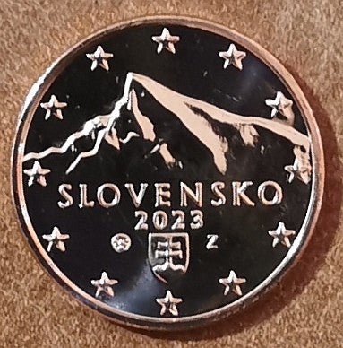 1 cent Szlovákia 2023 (UNC)