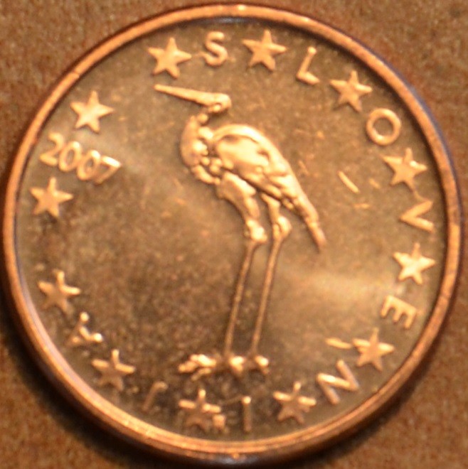 1 cent Szlovénia 2007 (UNC)