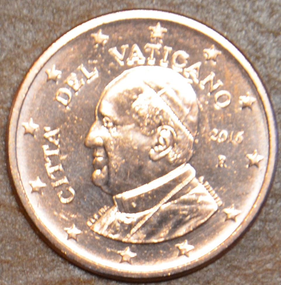 1 cent Vatikán 2016 (BU)