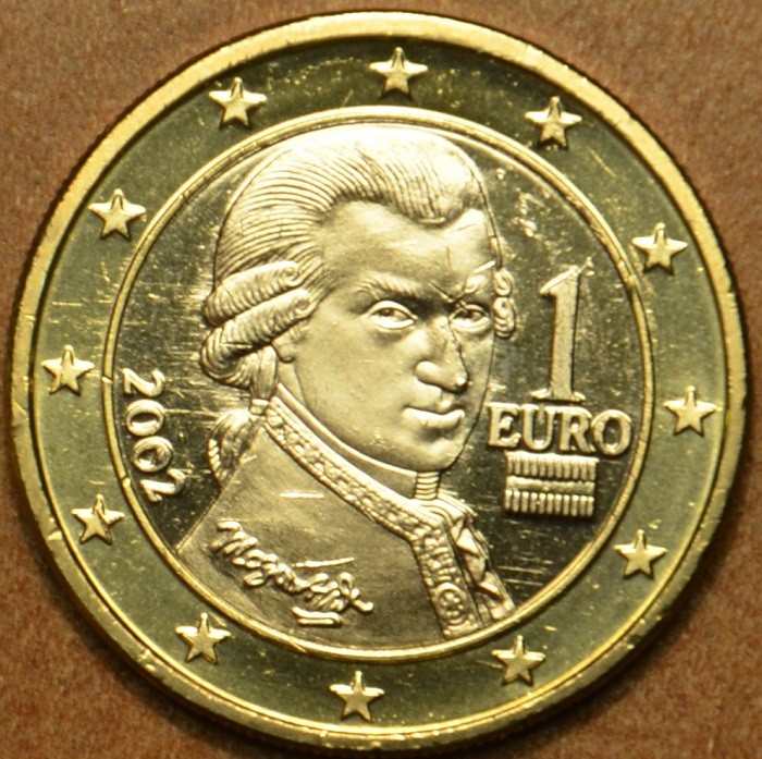 1 Euro Ausztria 2002 (UNC)