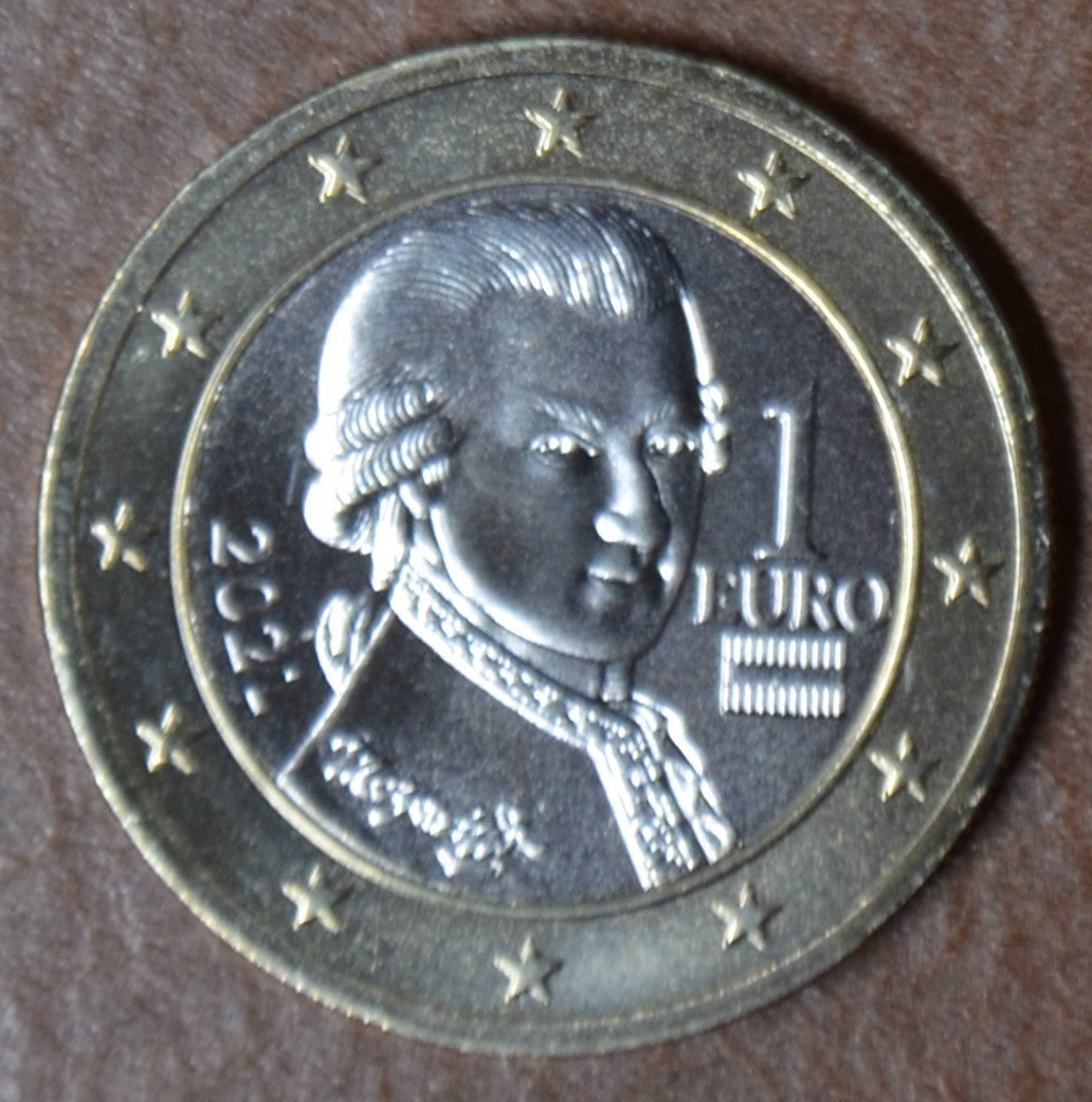 1 Euro Ausztria 2021 (UNC)