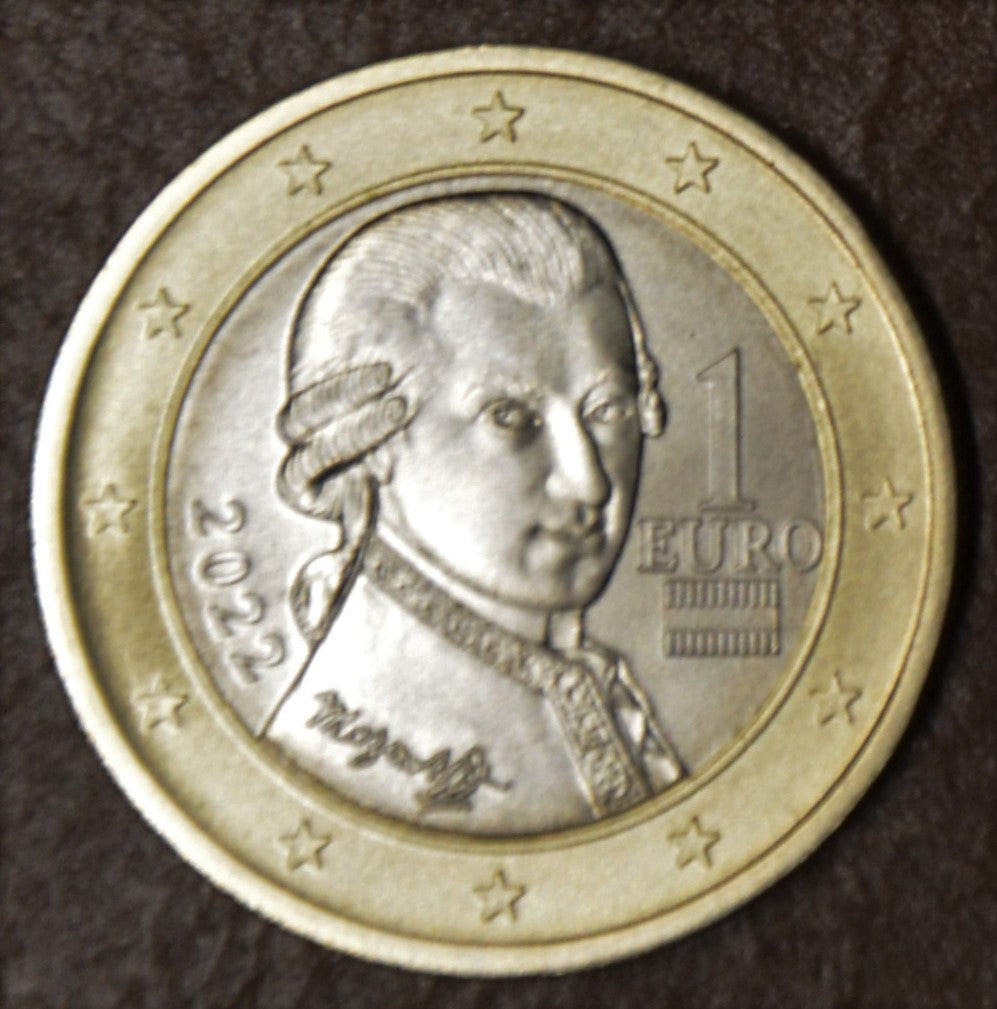 1 Euro Ausztria 2022 (UNC)