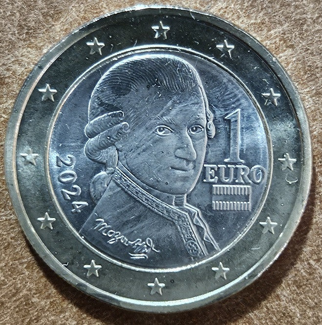 1 Euro Ausztria 2024 (UNC)