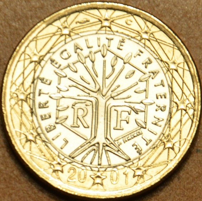1 Euro Franciaország 2001 (UNC)