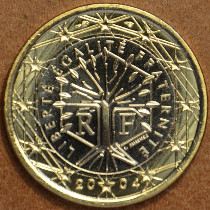 1 Euro Franciaország 2004 (UNC)