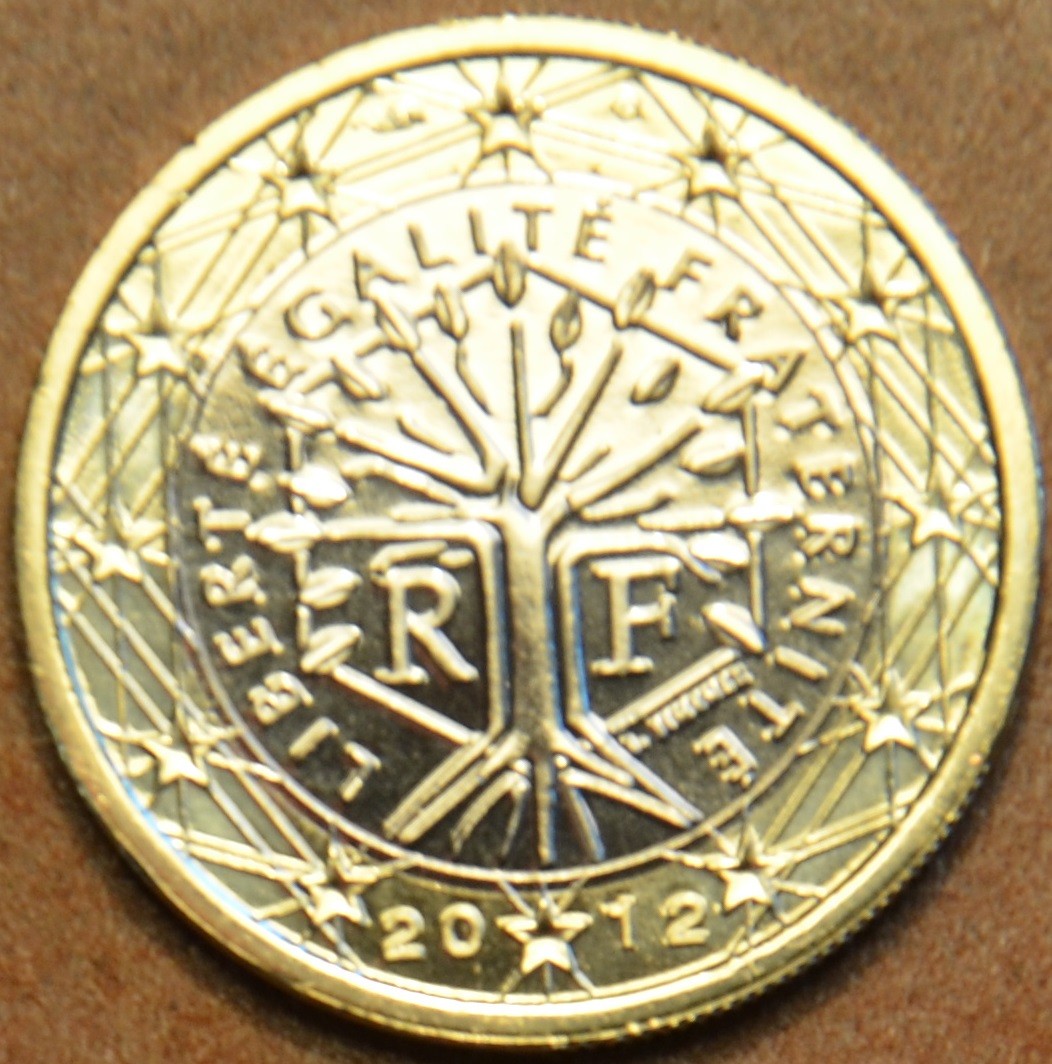 1 Euro Franciaország 2012 (UNC)