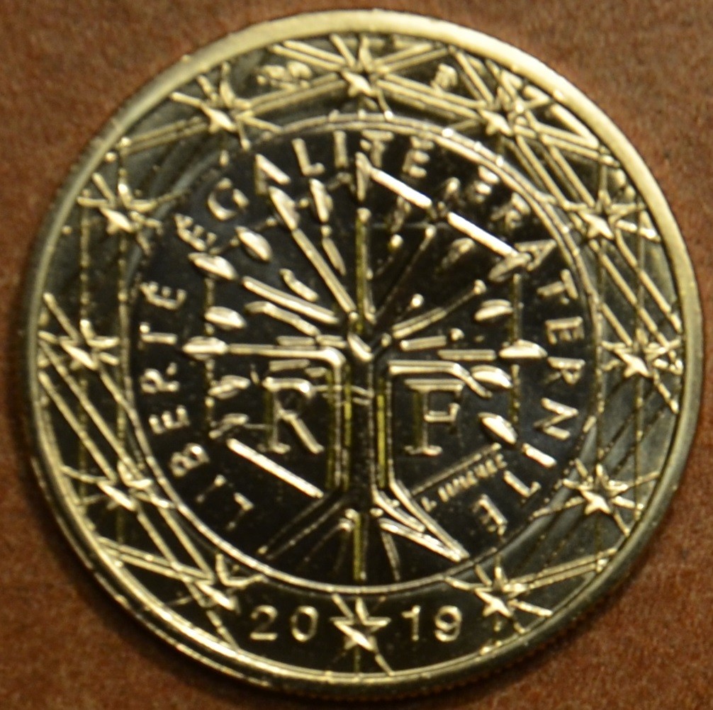 1 Euro Franciaország 2019 (UNC)