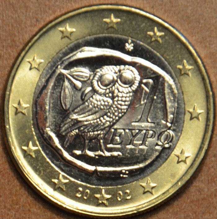 1 Euro Görögország "S" 2002 (UNC)