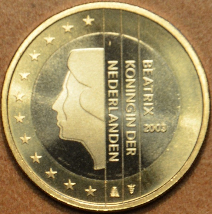 1 Euro Hollandia 2003 - Beatrix királynő (UNC)
