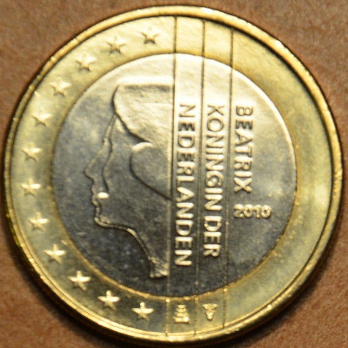 1 Euro Hollandia 2010 - Beatrix királynő (UNC)