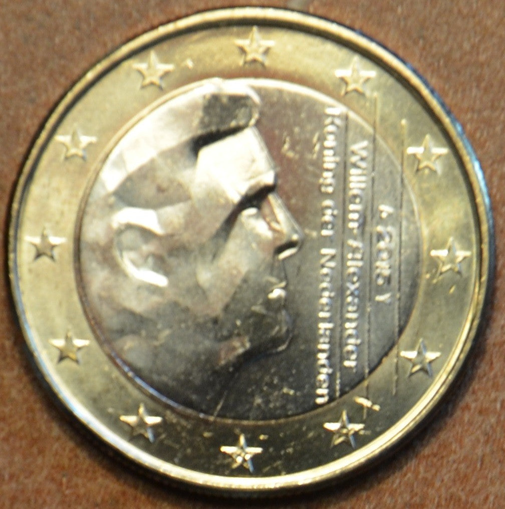 1 Euro Hollandia 2015 - Willem Alexander (UNC)