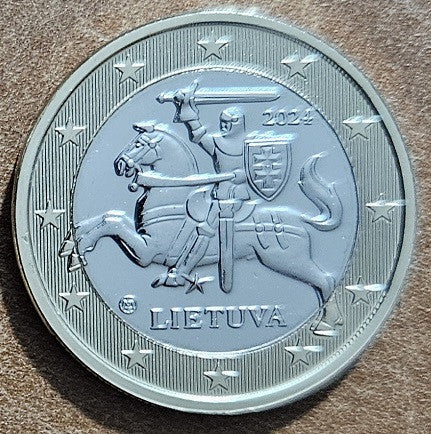 1 Euro Litvánia 2024 (UNC)