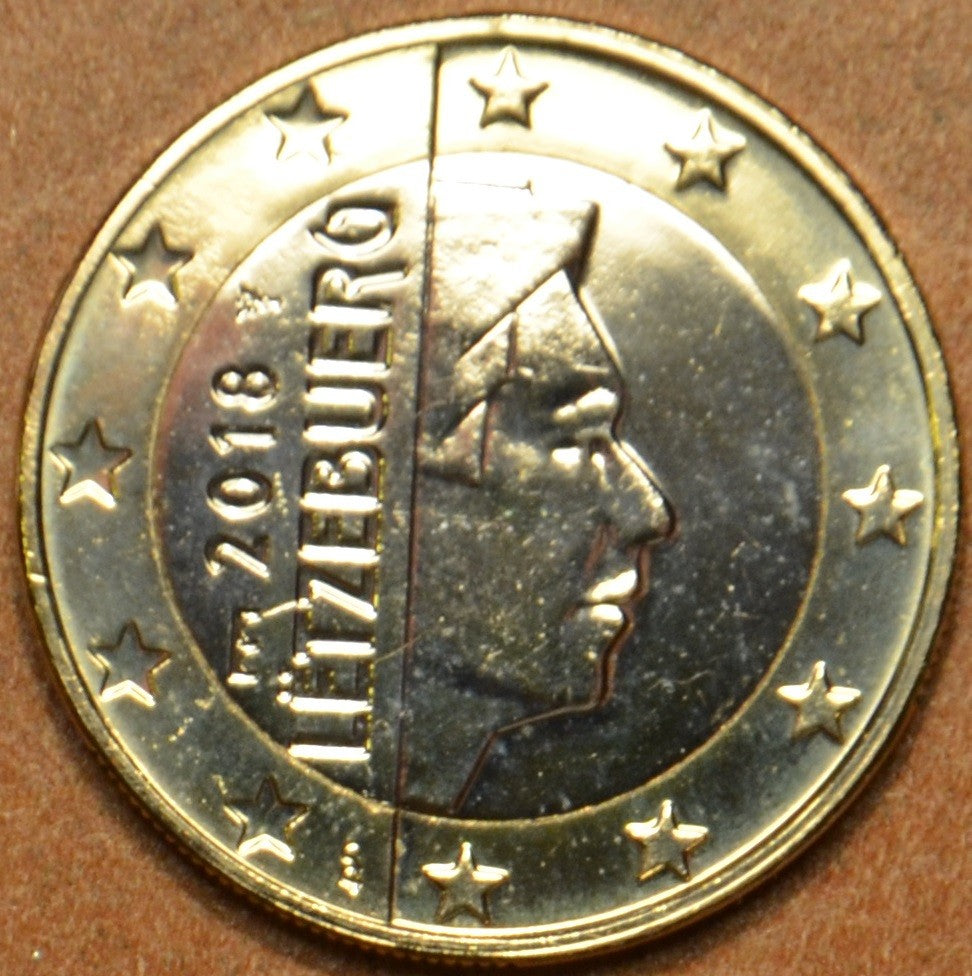 1 euro Luxemburg 2018 új verjegy (UNC)