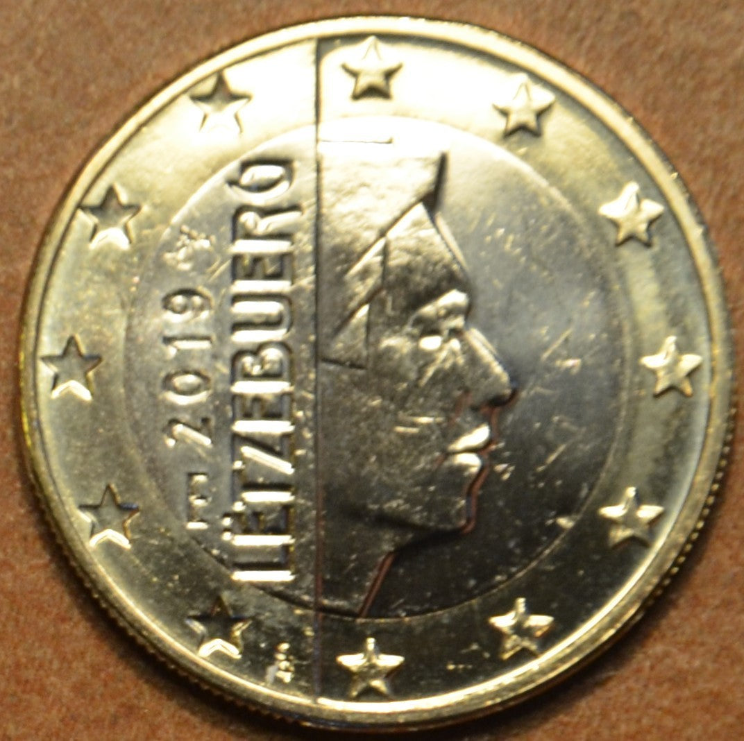 1 Euro Luxemburg 2019 "híd" verjeggyel (UNC)