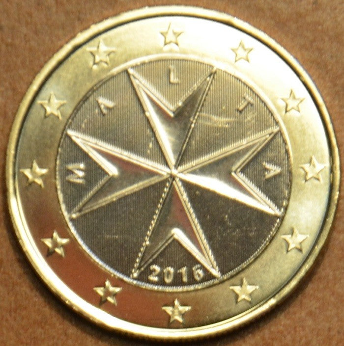 1 Euro Málta 2016 (UNC)