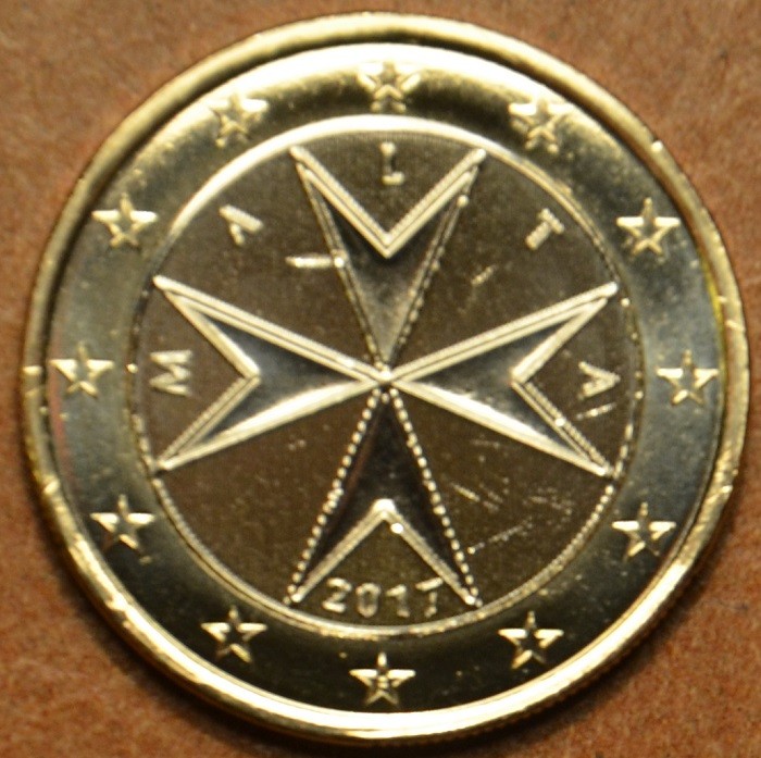 1 Euro Málta 2017 (UNC)