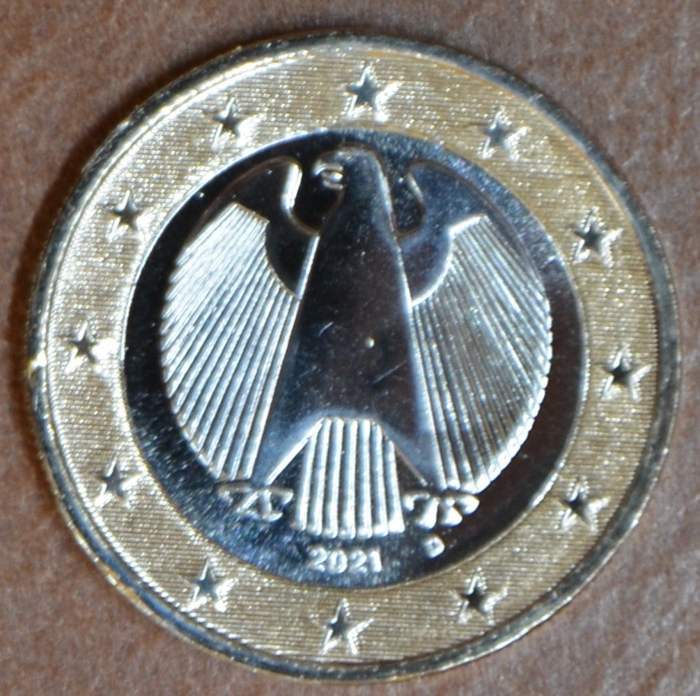 1 Euro Németország 2021 "D" (UNC)