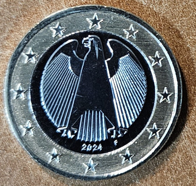 1 Euro Németország 2024 "F" (UNC)