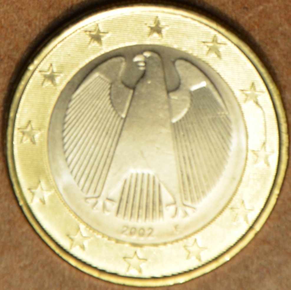 1 Euro Németország "F" 2002 (UNC)