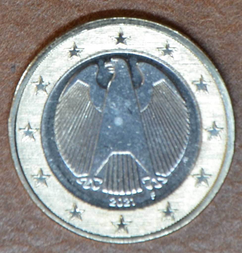 1 Euro Németország "F" 2021 (UNC)