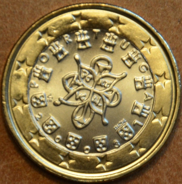 1 Euro Portugália 2003 (UNC)