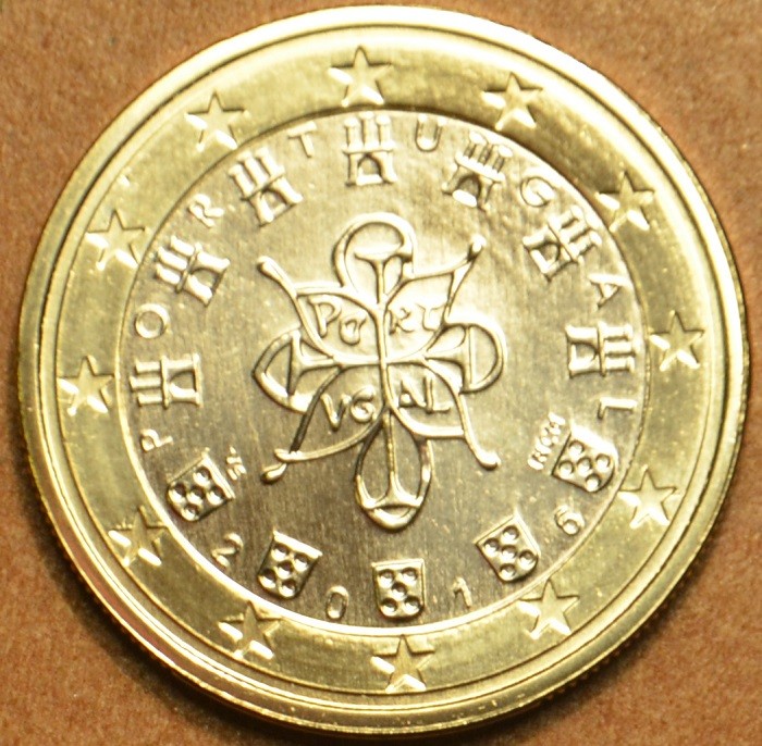 1 Euro Portugália 2016 (UNC)