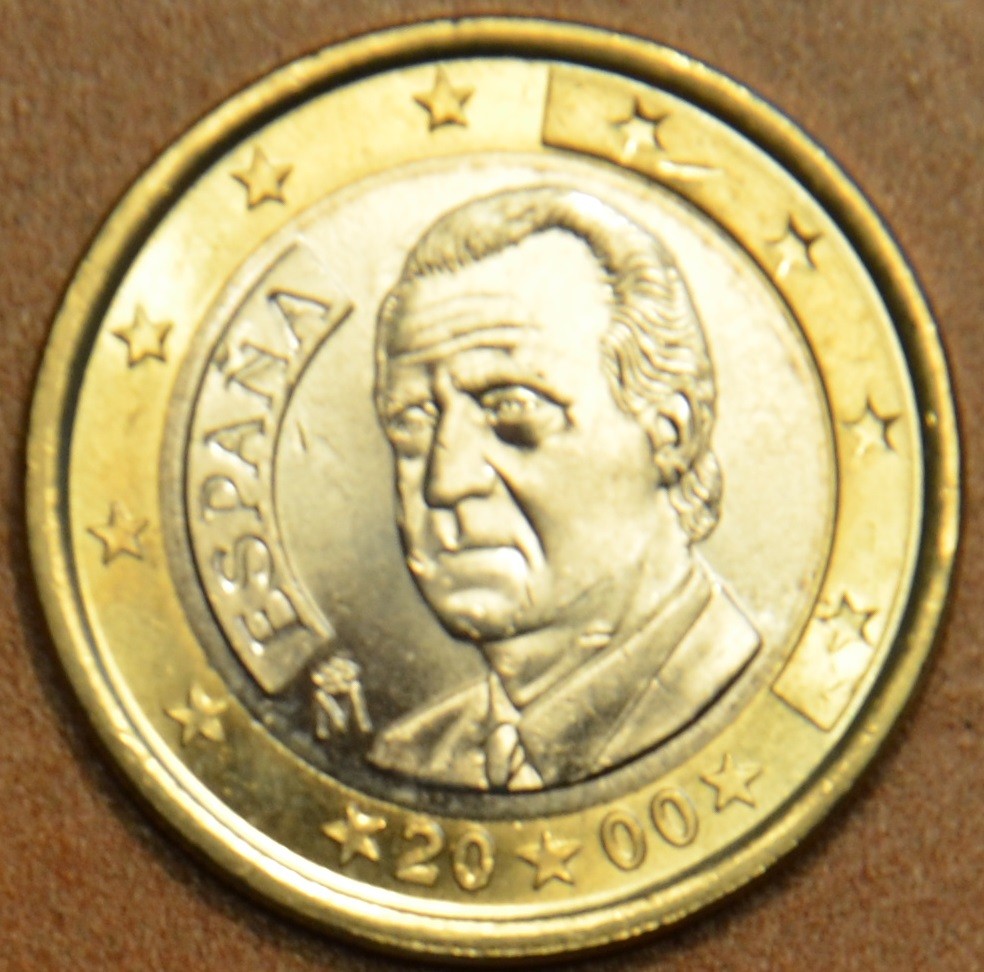 1 euro Spanyolország 2000 (UNC)