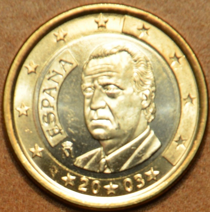 1 euro Spanyolország 2003 (UNC)