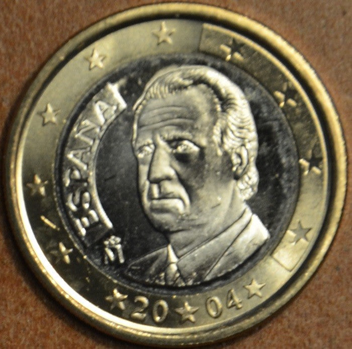1 euro Spanyolország 2004 (UNC)