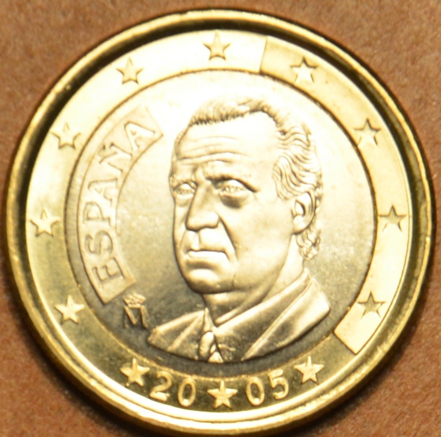 1 Euro Spanyolország 2005 (UNC)